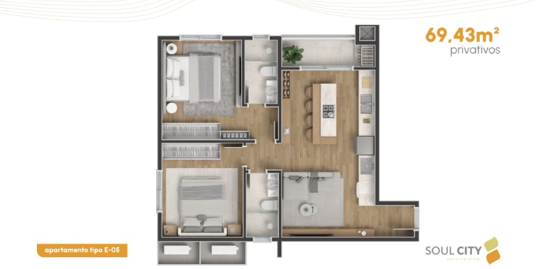 Gravura 31 do empreendimento