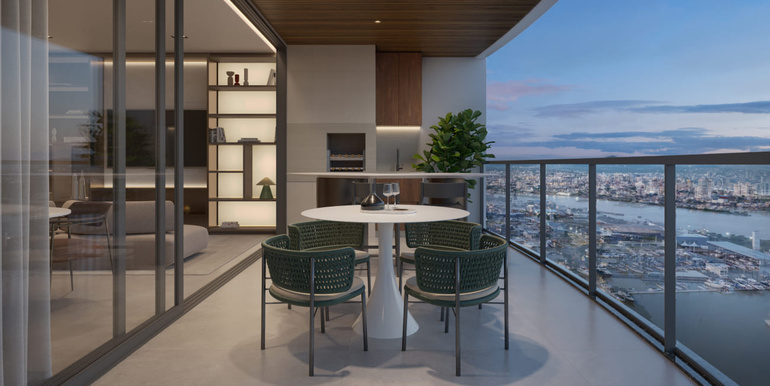 Paisagem 6 do Edifício Sun Park localizado em Itajaí