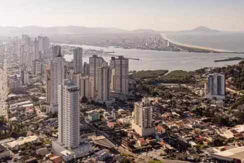 Fachada do Edifício Terrace 360 - Itajaí