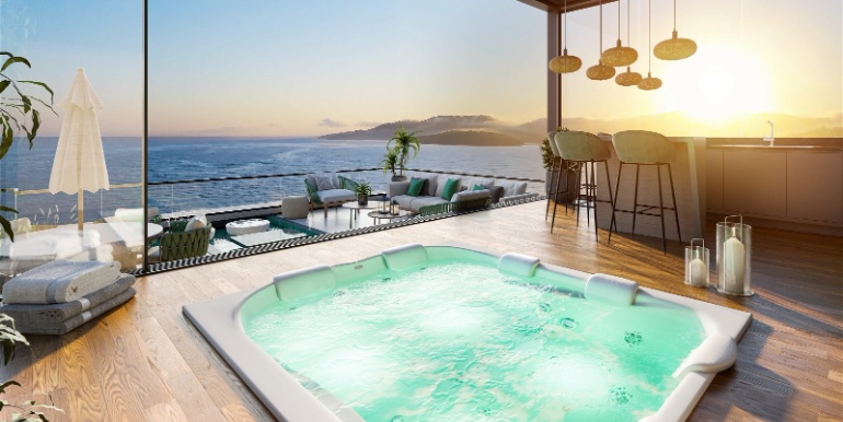 Panorama 8 do Ed. Thera Tower situado em Balneário Perequê, Porto Belo