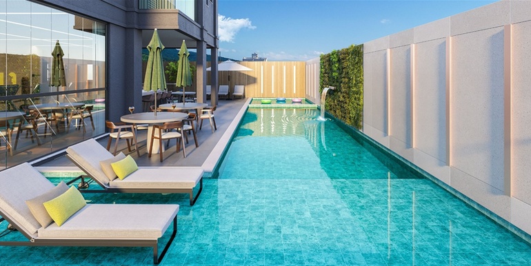 Cenário 9 do Edifício Thera Tower localizado em Balneário Perequê, Porto Belo