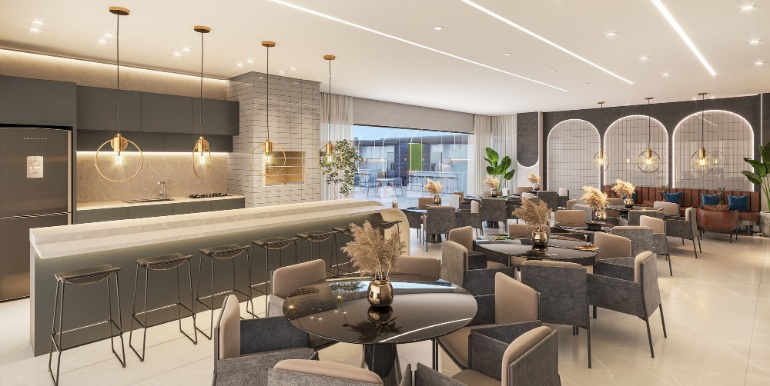 Panorama 8 do Ed. Triad Up! SoHo situado em Itapema