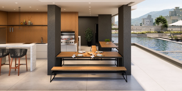 Panorama 8 do Ed. Urban Diamond situado em Itapema