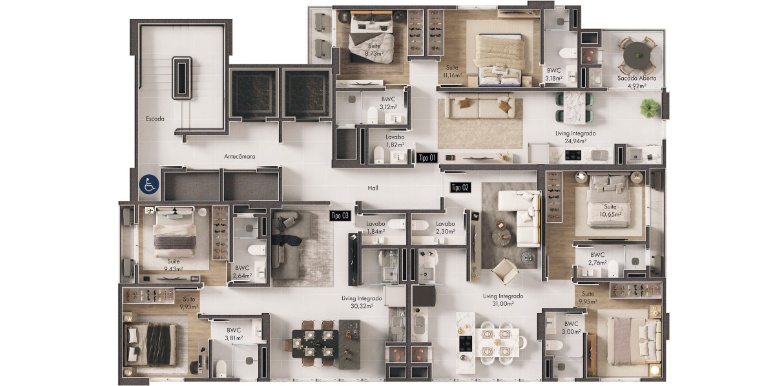 Gravura 31 do empreendimento