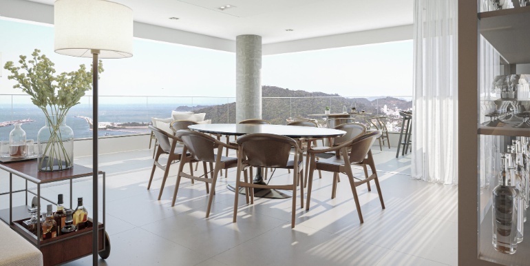 Paisagem 6 do Edifício Velázquez localizado em Itajaí