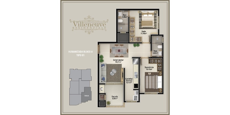 Captura 10 do Villeneuve Residenziale em Itapema