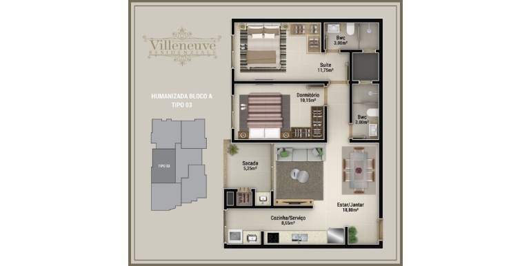 Visual 12 da propriedade