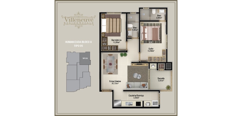 Vistalização 14 do imóvel