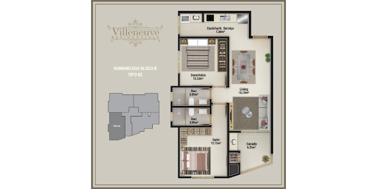 Moldura 16 do empreendimento