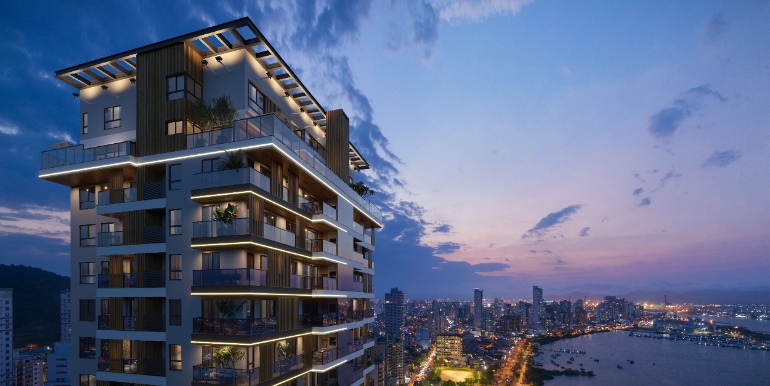 Vista 4 do Ed. Vista Mare situado em Itajaí