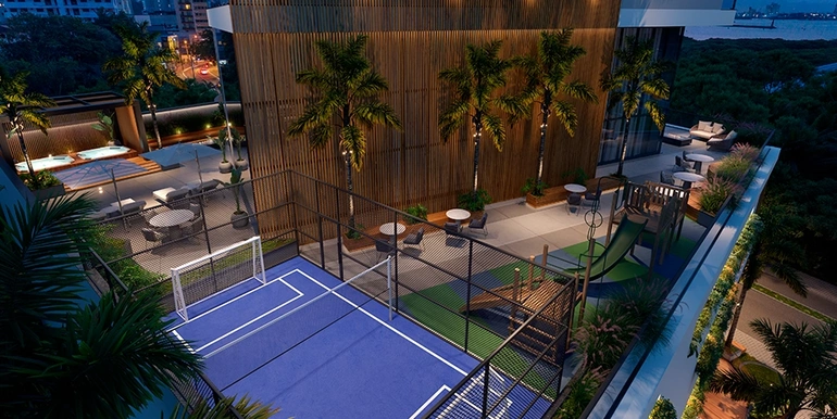 Panorama 8 do Ed. Vista Mare situado em Itajaí