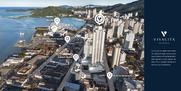 Foto 1 do Edifício Vivacità - Itajaí