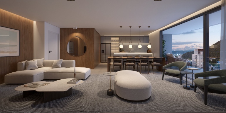 Panorama 8 do Ed. Volo Riviera situado em Itajaí