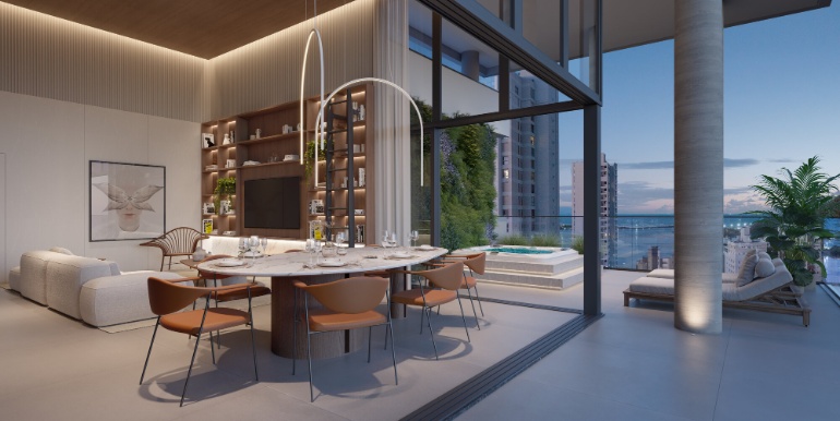 Quadro 13 do Edifício Volo Riviera - Itajaí