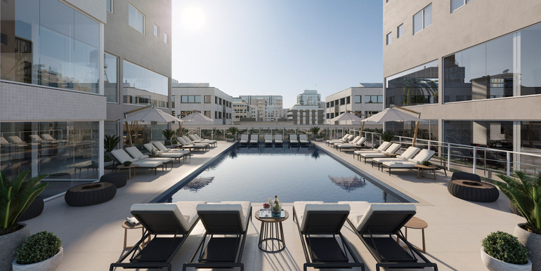 Cenário 9 do Grand Mistral Towers localizado na Meia Praia, Itapema