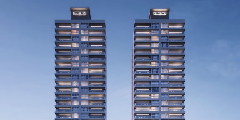 Retrato 3 do Grand Mistral Towers localizado na Meia Praia, Itapema