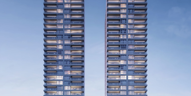 Vista 4 do Grand Mistral Towers situado na Meia Praia, Itapema