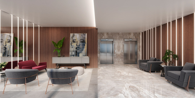 Panorama 8 do Grand Mistral Towers situado na Meia Praia, Itapema