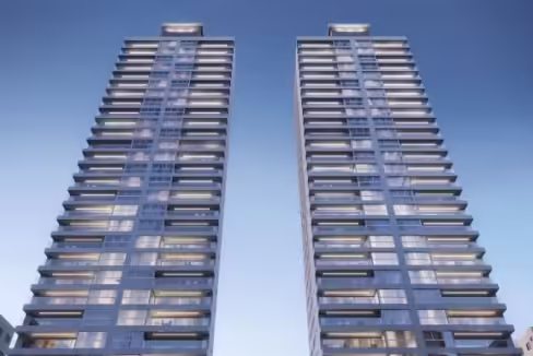 Fachada do Grand Mistral Towers - Meia Praia, Itapema