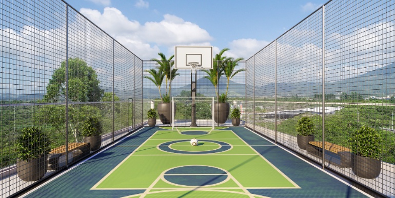 Projeção 15 do Green Ville Home Club na Meia Praia, Itapema