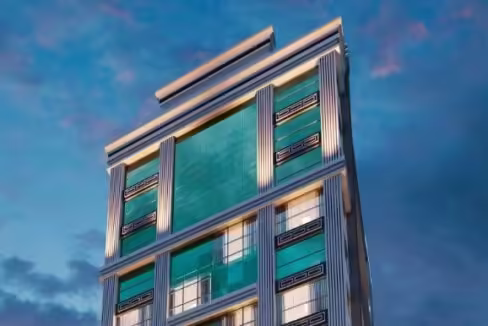 Fachada do Edifício Ilhas Maurício Residence - Meia Praia, Itapema