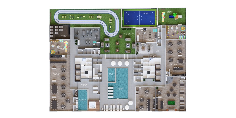 Vistalização 34 do empreendimento