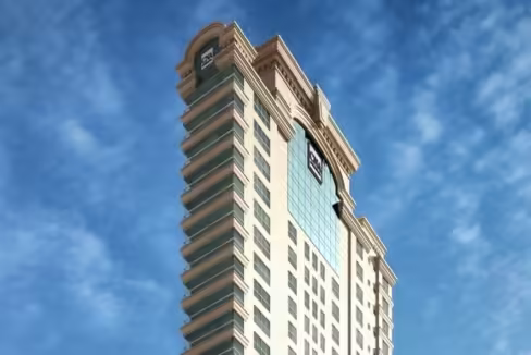 Fachada do Edifício Palácio Triunfo - Meia Praia, Itapema