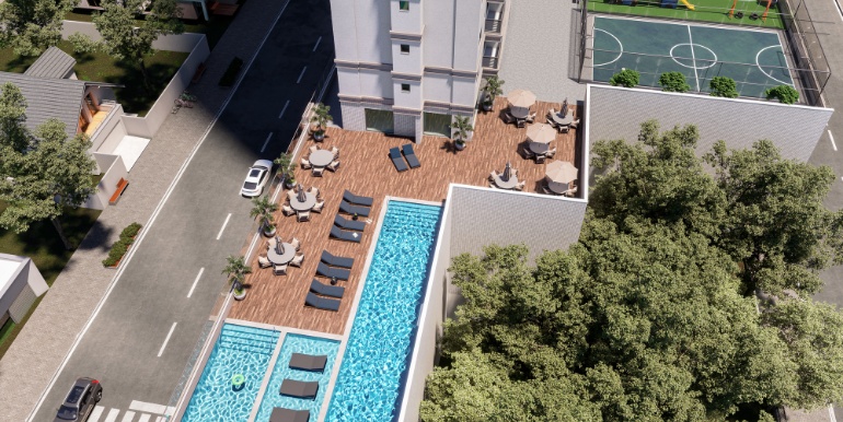 Cenário 9 do Torino Residence localizado em Itapema