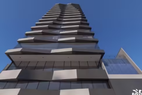 Fachada do Edifício Villa Áquila Residence - Balneário Perequê, Porto Belo