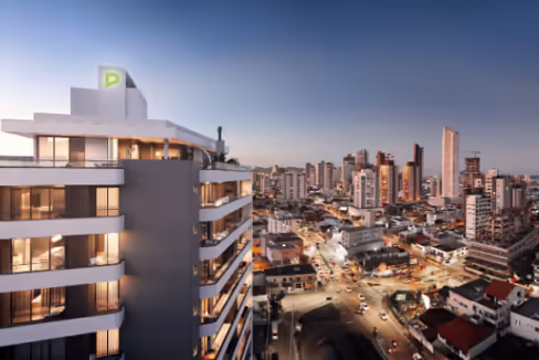 Fachada do Edifício Atrium - Itajaí