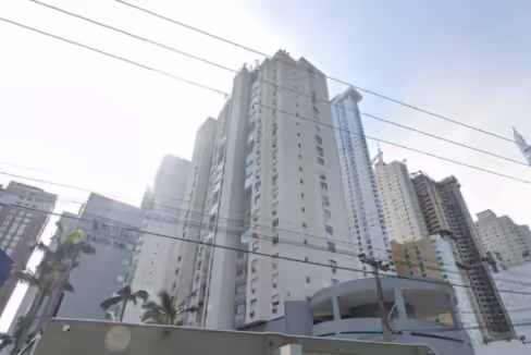 Fachada do Edifício Santos Dumont - Balneário Camboriú