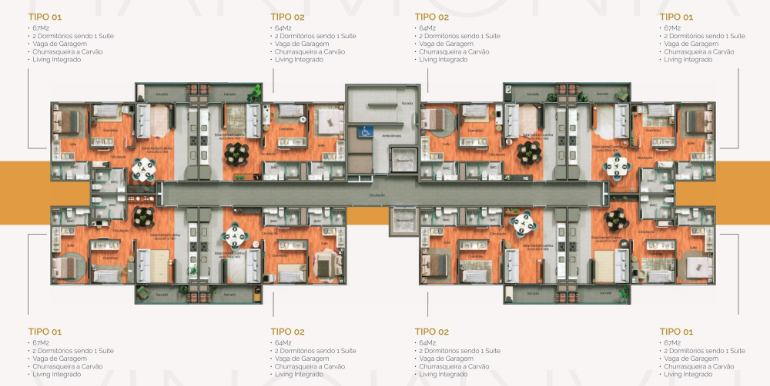 Figura 5 do Residencial Harmonia em Camboriú
