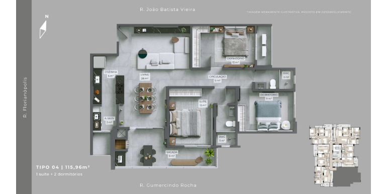 Gravura 31 do empreendimento