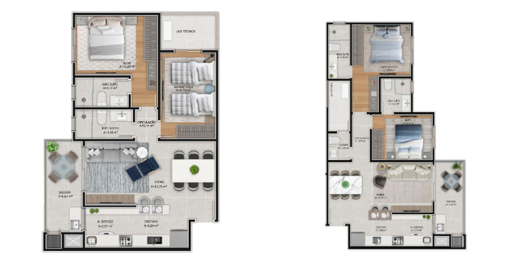 Vistalização 34 do empreendimento