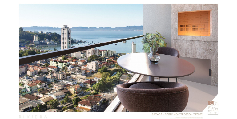 Cenário 9 do Riviera Home Club localizado em Itapema