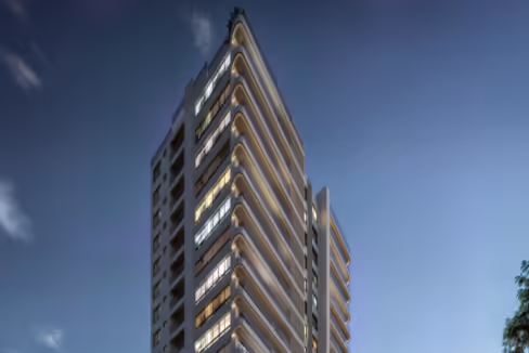 Fachada do Edifício Aurora - Praia Brava, Itajaí