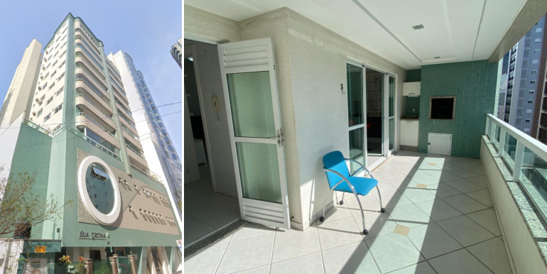 Foto 1 do Edifício Júlia Cristina - Balneário Camboriú