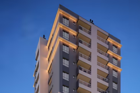 Fachada do Edifício Paesaggio - Itajaí