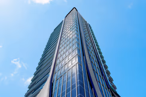Fachada do Edifício Blue Tower - Balneário Perequê, Porto Belo