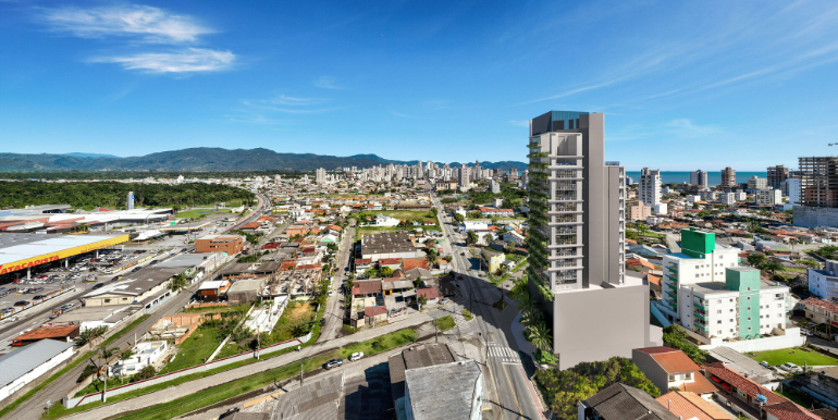 Vista 4 do Ed. Brickell Business situado em Balneário Perequê, Porto Belo