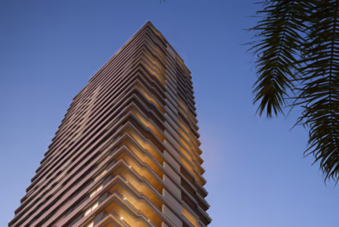 Fachada do Edifício Marina Bay - Itajaí