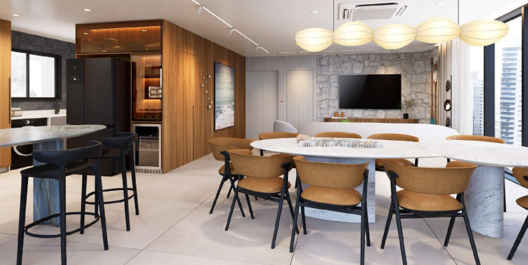 Paisagem 6 do Edifício Quantum localizado em Balneário Camboriú