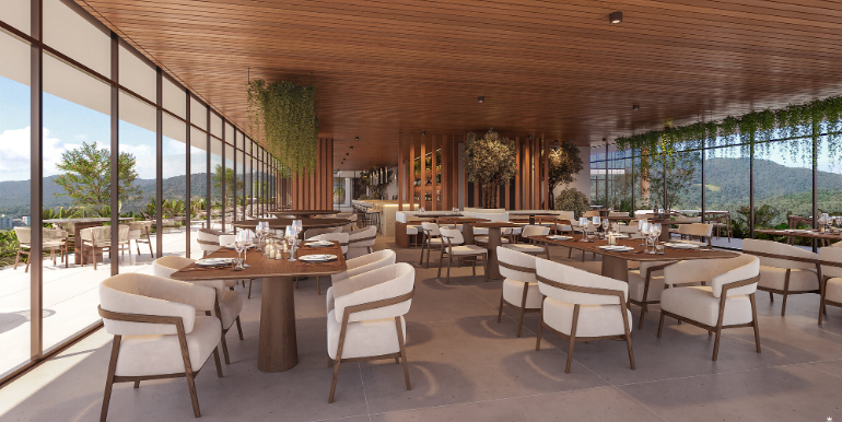 Projeção 15 do  Veccel Corporate em Porto Belo