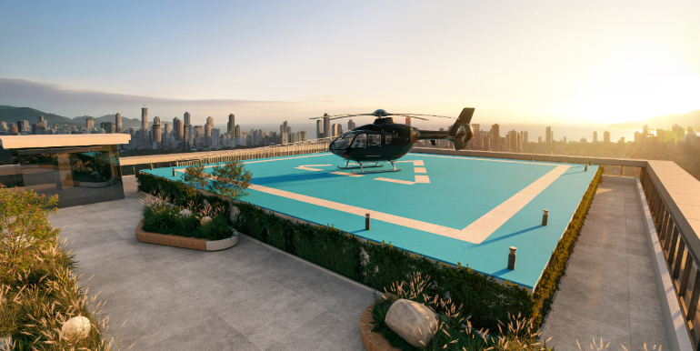 Paisagem 6 do Edifício Veccel Corporate localizado em Porto Belo