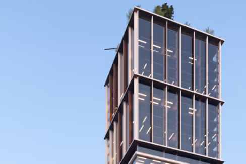 Fachada do Edifício Veccel Corporate - Porto Belo