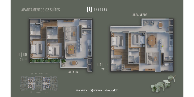 Silhueta 18 da propriedade