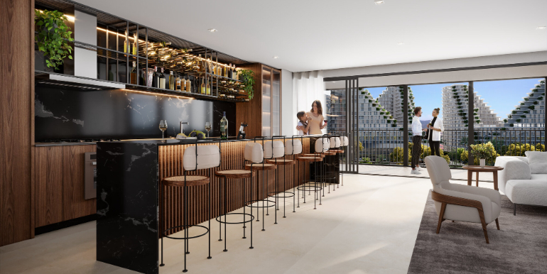 Vistalização 14 do Edifício Vista Jardins em Porto Belo