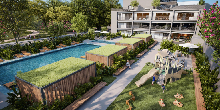 Panorama 8 do Ed. Vista Jardins situado em Porto Belo