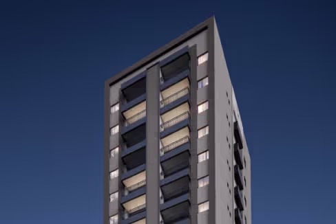 Fachada do Edifício Ammbar - Balneário Perequê, Porto Belo