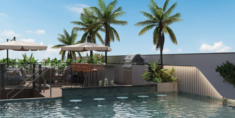 Cenário 9 do Edifício Aspen Towers localizado em Balneário Perequê, Porto Belo